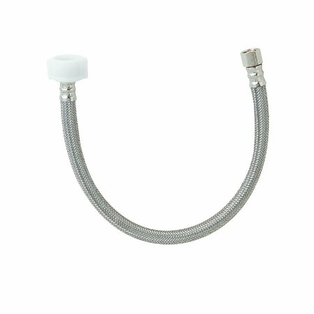 B&K 3/8 In. FC x 7/8 In. BC x 16 In. L Toilet Connector 496-104